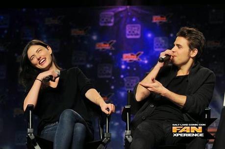 The Vampire Diaries: Paul Wesley y Phoebe Tonkin, panel en vivo de 