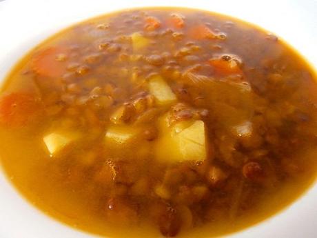 LENTEJAS CON VERDURAS