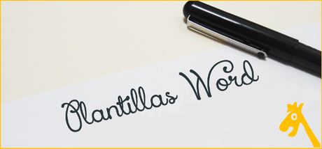 Plantillas Word: Formatos base para escribir