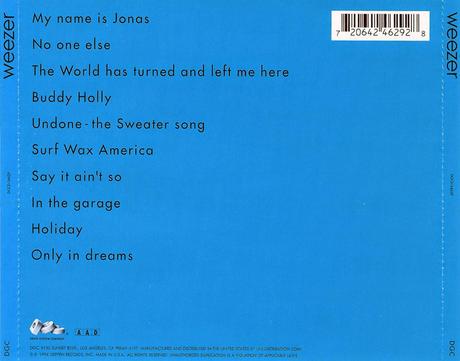Weezer - Weezer (Blue Album) (1994)