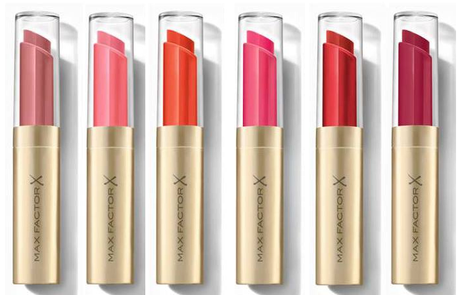 Novedades de Max Factor, nuevos coloretes y labiales.