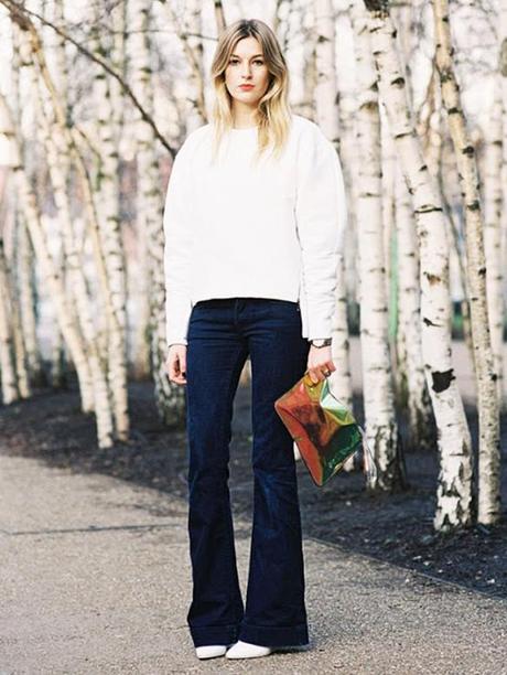 Jeans acampanados flared jeans 2015