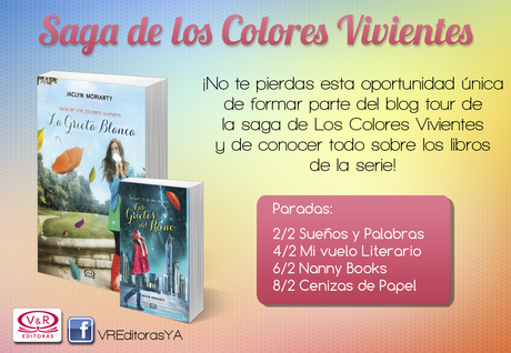 Blog Tour: Saga de Los Colores Vivientes