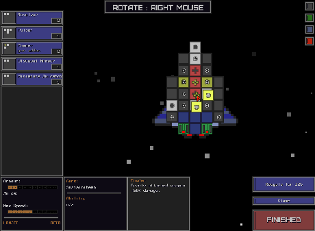 Starship Rubicon busca sitio en Steam con su mezcla de Asteroids y FTL