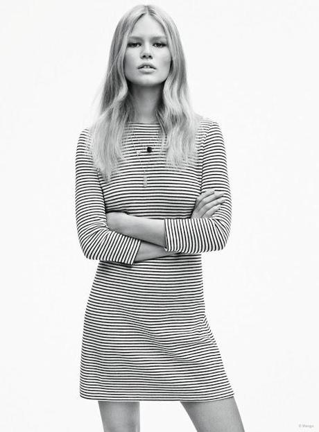 Anna Ewers posa para Mango para la campaña de Primavera