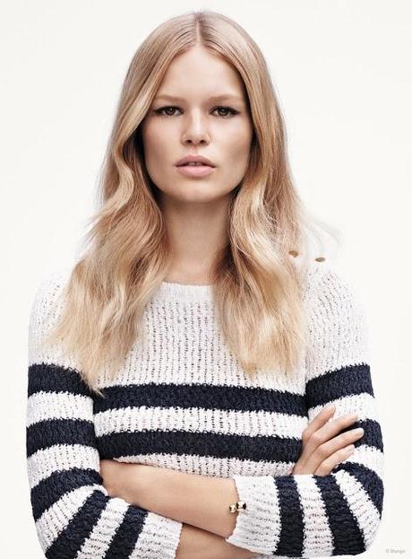 Anna Ewers posa para Mango para la campaña de Primavera