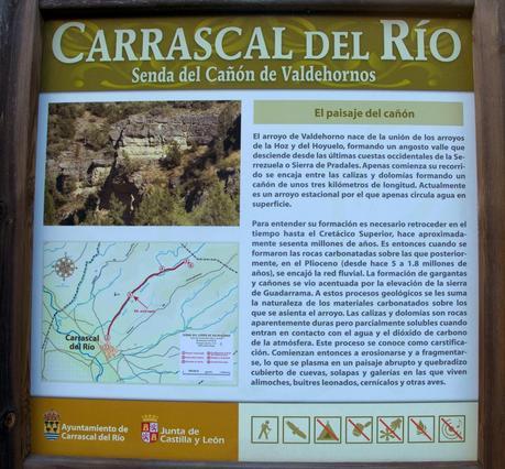 Senda del Cañón de Valdehornos Senda del Cañón de Valdehornos