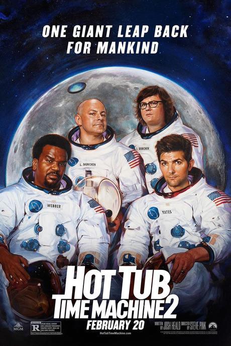 3 Nuevos Pósters De Hot Tub Time Machine 2