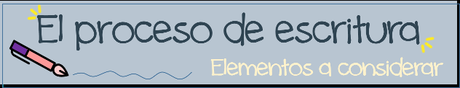 Los cinco pasos del proceso de escritura