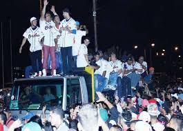 Caribes celebra con su fanaticada