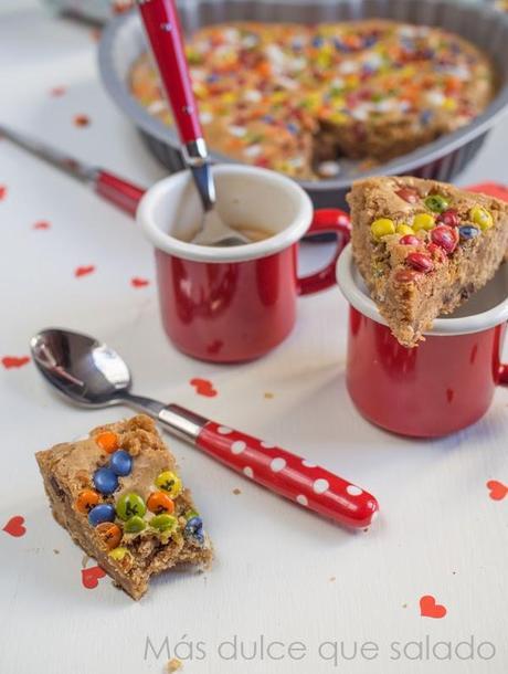 Cookie gigante de lacasitos{San Valentín}