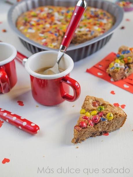 Cookie gigante de lacasitos{San Valentín}