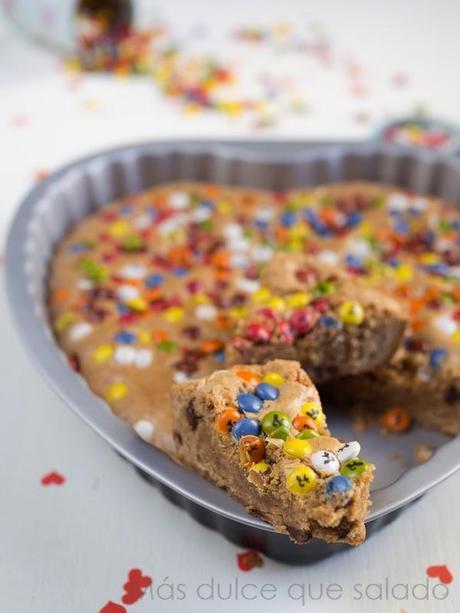 Cookie gigante de lacasitos{San Valentín}