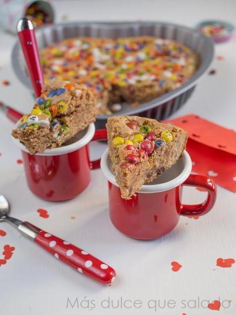 Cookie gigante de lacasitos{San Valentín}