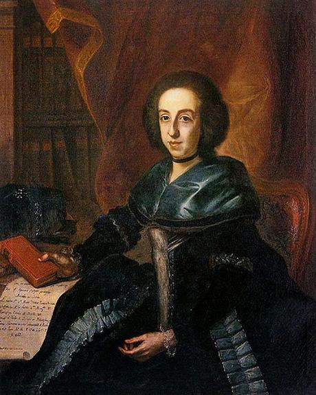 Retrato de María Isidra Guzmán y de la Cerda realiado por Joaquín Inza y Ainsa en 1785