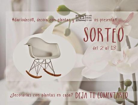 Diariodeco11, decorar con plantas + sorteo