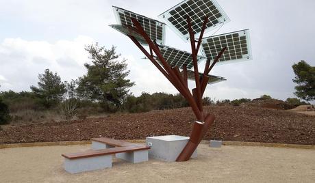 árbol fotovoltaico