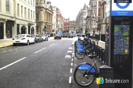 Recorrer Londres en bicicleta