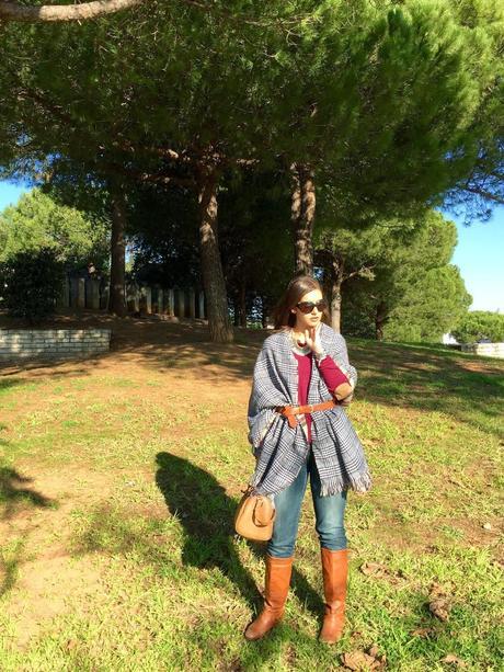 Plaid Cape Plaid Cape