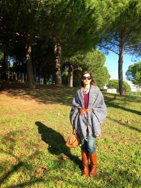 Plaid Cape Plaid Cape