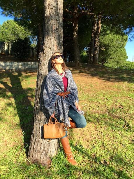 Plaid Cape Plaid Cape