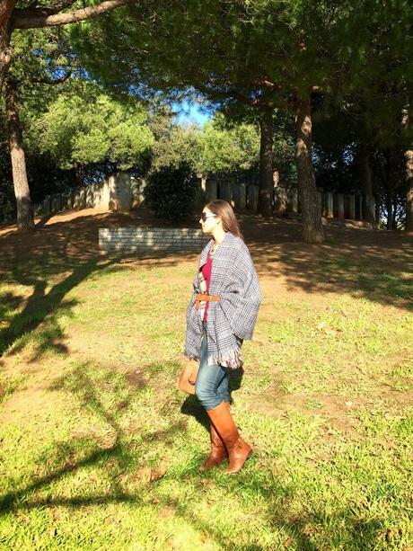 Plaid Cape Plaid Cape