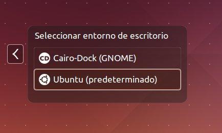 Como iniciar sesion con Cairo Dock sin Unity