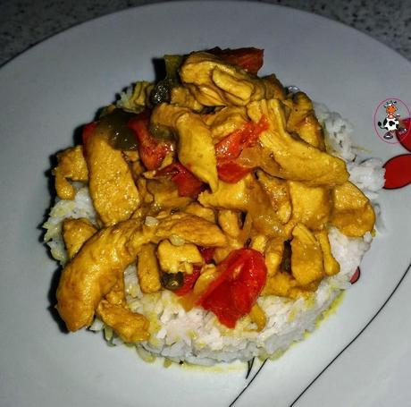 TIMBAL DE ARROZ AROMÁTICO Y POLLO AL RAS HANOUT TIMBAL DE ARROZ AROMÁTICO Y POLLO AL RAS HANOUT