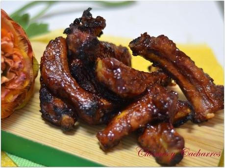 Costillas a la barbacoa