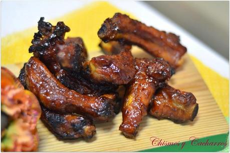 Costillas a la barbacoa