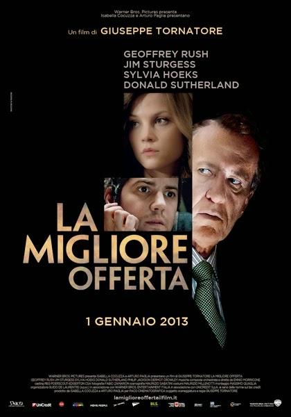 LA MEJOR OFERTA (2013), DE GIUSEPPE TORNATORE. EL AMANECER DE LA DECADENCIA.