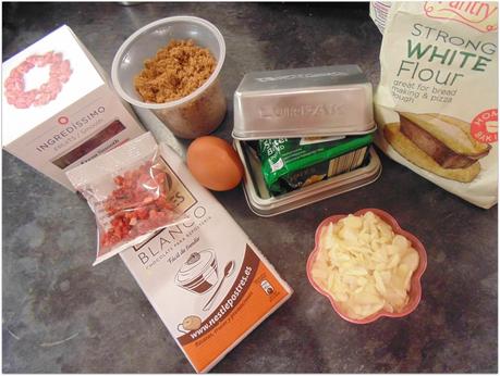 Cookies con fresas y chocolate blanco