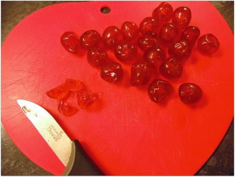 Cherry & Chocolate sponge cake