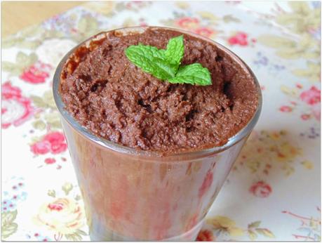 Mousse de chocolate express