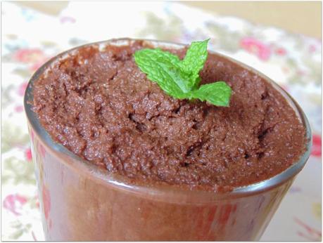 Mousse de chocolate express