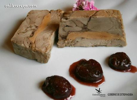 Plato de las Jornadas Gastronómicas de la Cereza Picota