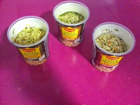 Opinión tres botes de pasta oriental express