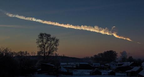 Explosión sobre Cheliábinsk