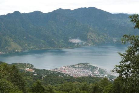 San Pedro desde las primeras rampas del volcán