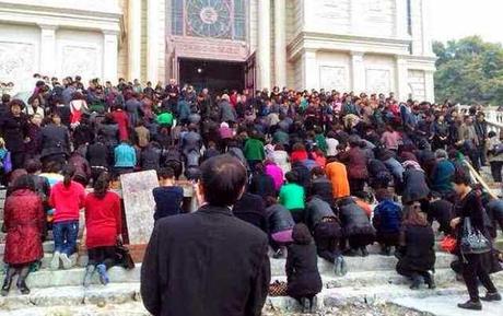 China teme a los cristianos