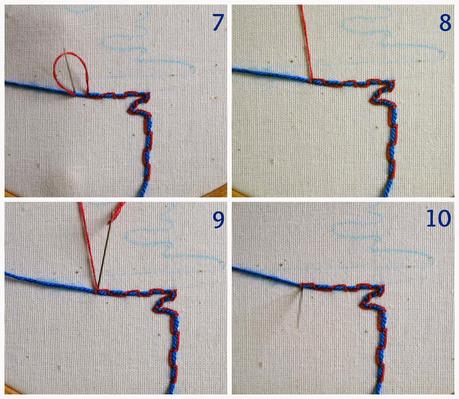 Bordado de San Valentín, patrón gratuito / Valentine's Day embroidery, free pattern