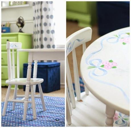DIY cambiar una mesa infantil de chica a chico DIY cambiar una mesa infantil de chica a chico