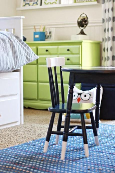 DIY cambiar una mesa infantil de chica a chico DIY cambiar una mesa infantil de chica a chico