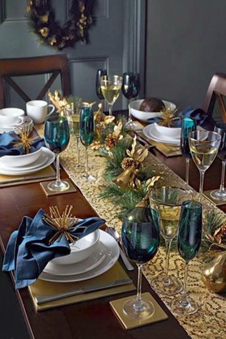 10 imágenes para crear una bonita mesa para Navidad