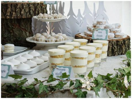 Mesa dulce para navidad