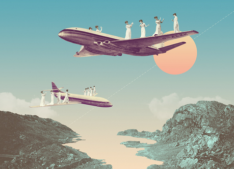 Julien pacaud collage digital