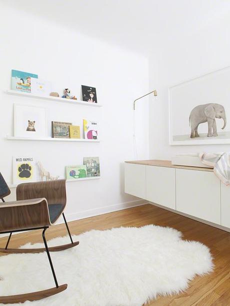 Elefantes en nuestra decoracion. Un dormitorio infantil delicado