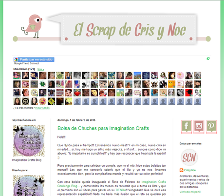 Diseño de Blogs de Blogger -Octubre / Enero-