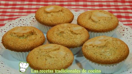 Magdalenas con harina integral