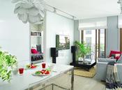 Estilo contemporáneo gris, negro rojo